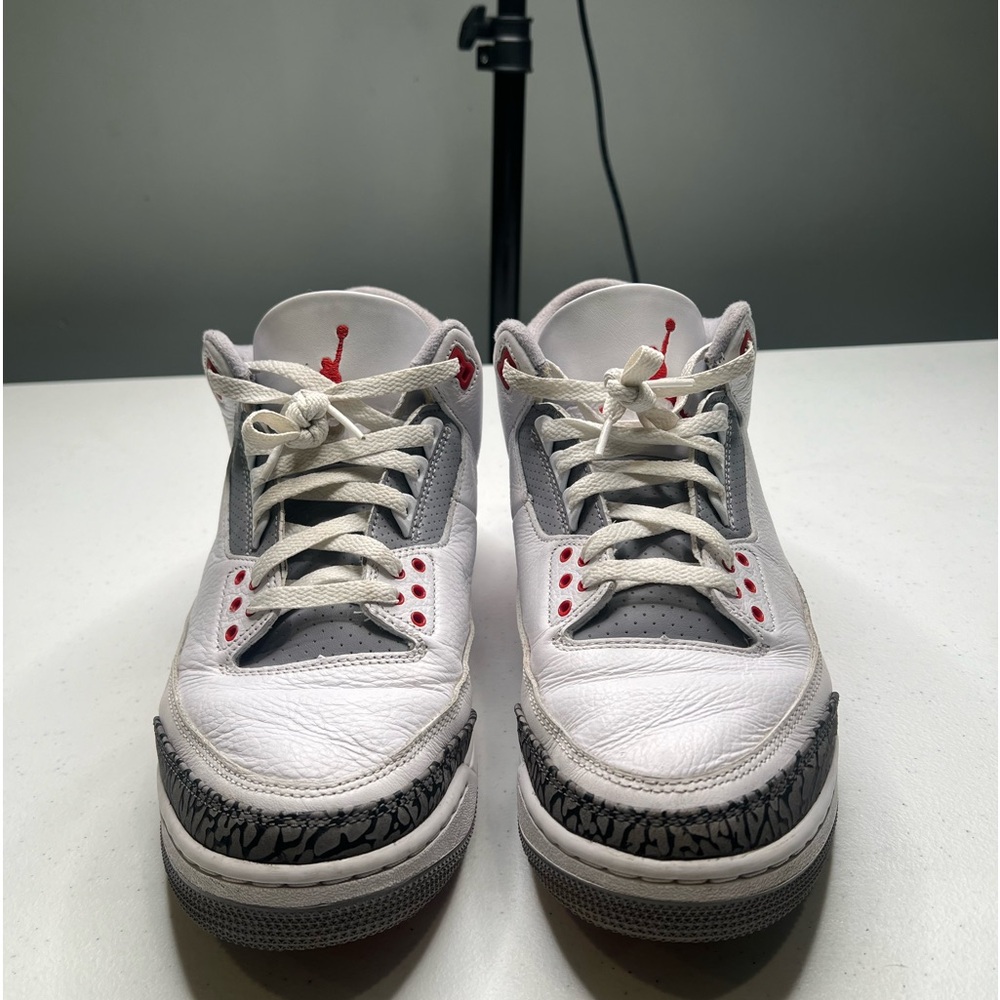 Retro Jordan 3 (Fire Red) Worn Couple Times Decent/Good Condition Box✅
